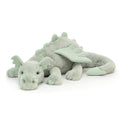 Jellyca Sage Dragon Large " 50cm NWT Retired Rare Plush.