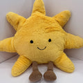 JELLYCA Huge Amuscabl Sun Plush Fluffy Doll Kids Toy Fun Gift Dust Bag 18in