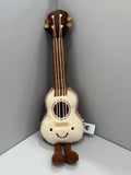 JELLYCA Classi Guitar Fun Ukulele Plush Appease Doll Gift Kids Toy 11.8in New