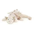 Snow Dragon Jellyca Plush 50cm Large Stuffed Dragon Toy - New w/ Tags & Dust