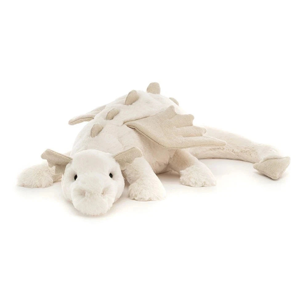 Snow Dragon Jellyca Plush 50cm Large Stuffed Dragon Toy - New w/ Tags & Dust