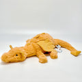 Golden Yellow Drago Plush 50cm Large - New w/ Tag & Dust Bag