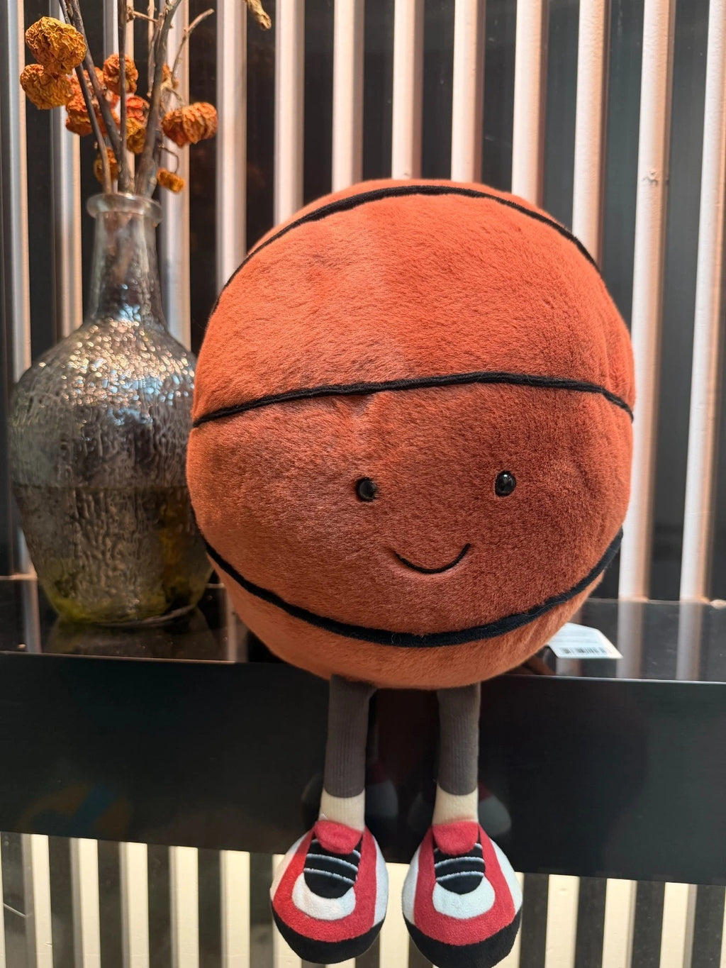 Jellyca Amuseabl Fluffy basketball Plush Doll Birthday Gift Kids Toy