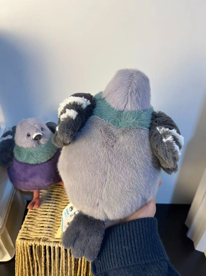 Jellyca Amuseabl Fluffy Plush Doll Leicester Pigeon Birthday Gift Kids Toy