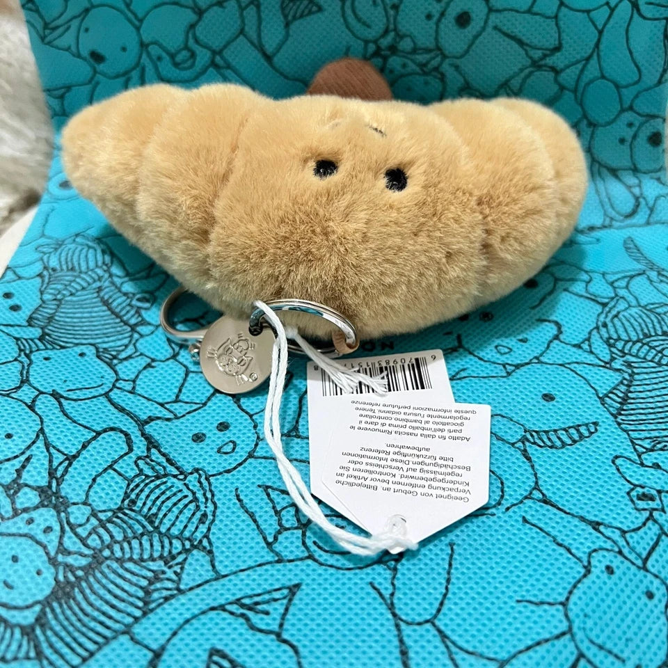 Jellyca Amuseables Croissant Bag Charm - New & Authenti