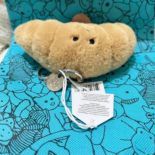 Jellyca Amuseables Croissant Bag Charm - New & Authenti