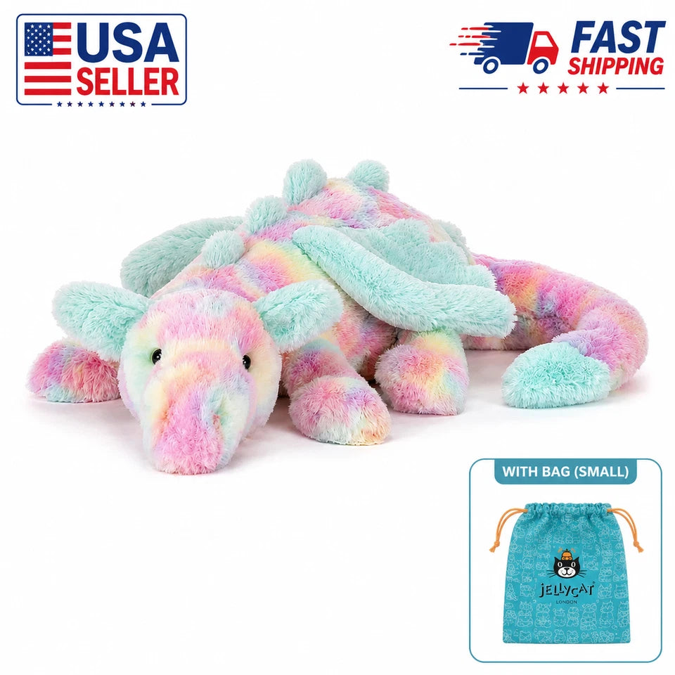 Jellyca + Lazuli Dragon + Large + 50cm + NWT + Authentic + Plush Dust Bag Gift