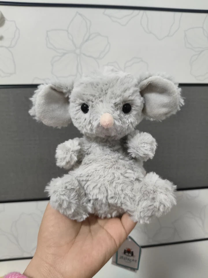 Jellyca Fluff Yummy Mouse Soft Plush Doll Gift Kids Toy 5in