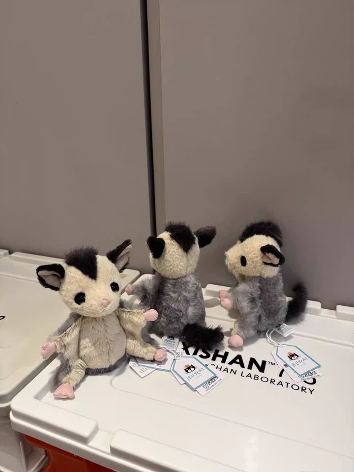 JELLYCA Amuseabl Lolly Sugar Glider Fun Plush Appease Doll Gift Kids Toy 5.5in