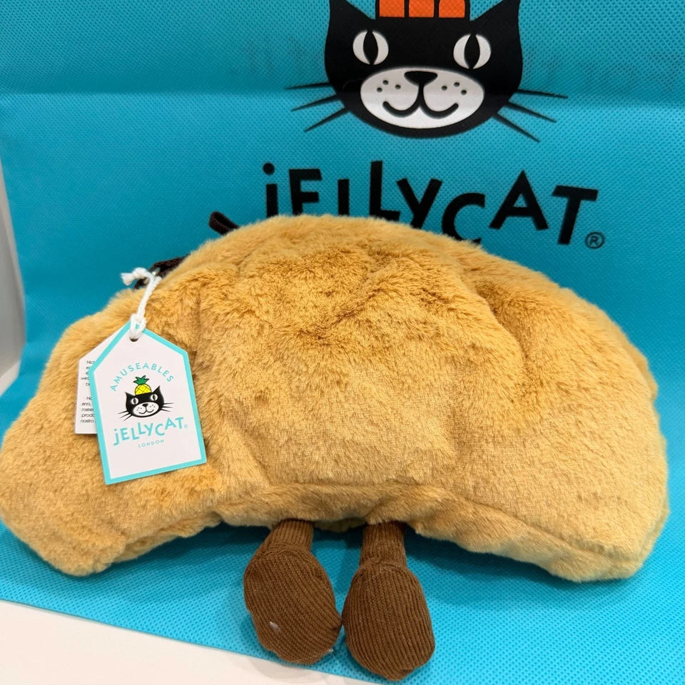 JELLYCA Amuseabl Croissant Bag Plush Fluffy Fun Doll Comfort Kids Toy 5.9in