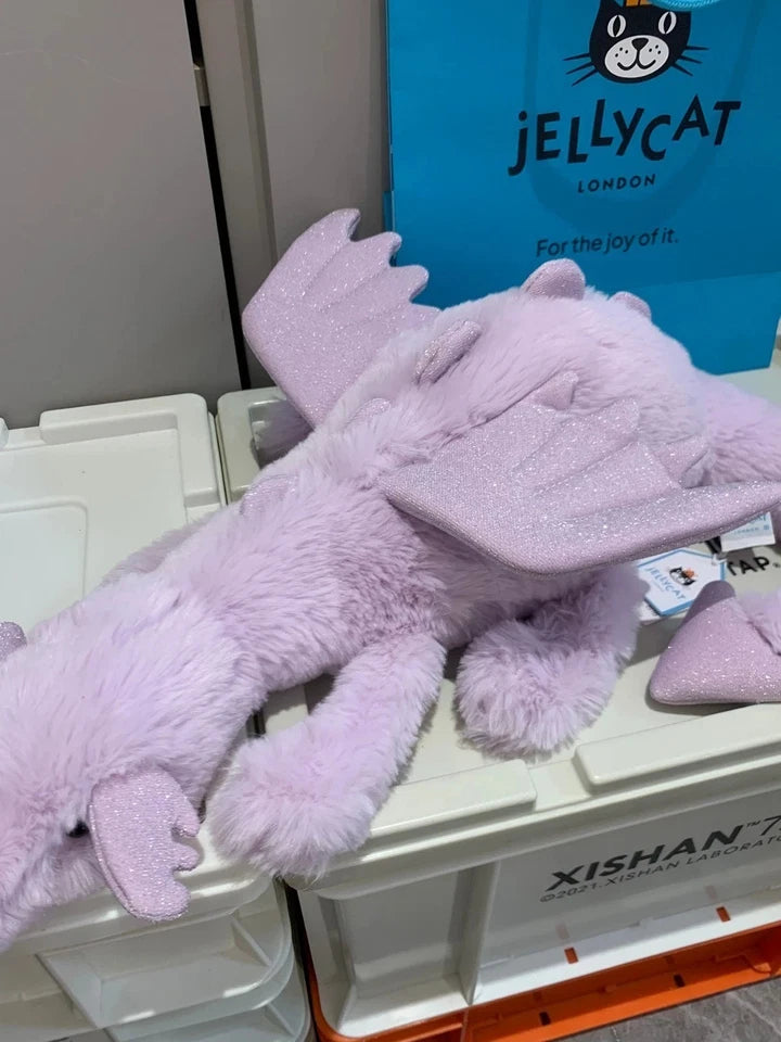Jellyca 20in Lavender Dragon - new with tags & dust bag