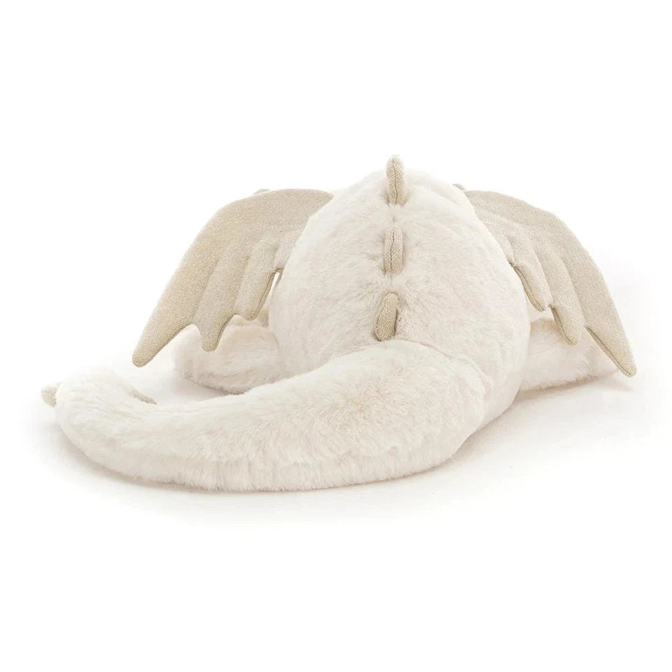 Snow Dragon Jellyca Plush 50cm Large Stuffed Dragon Toy - New w/ Tags & Dust