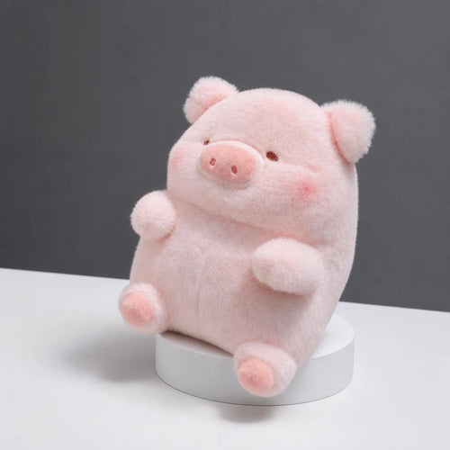 8" Lul Pig Bread Plush Kawaii Food Stuffed Animal Soft Gift Collectible