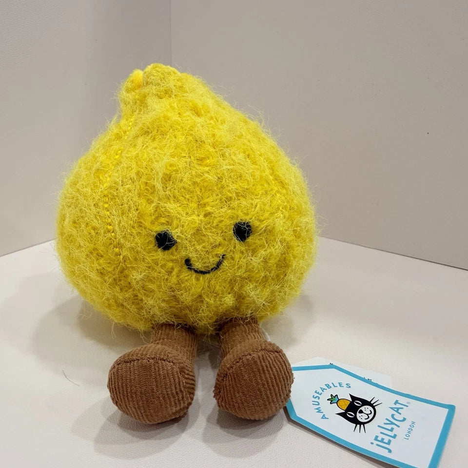 JELLYCA Amuseabl Onnie Pickled Onion Plush Fluffy Fun Doll Kids Toy Gift 3.9in