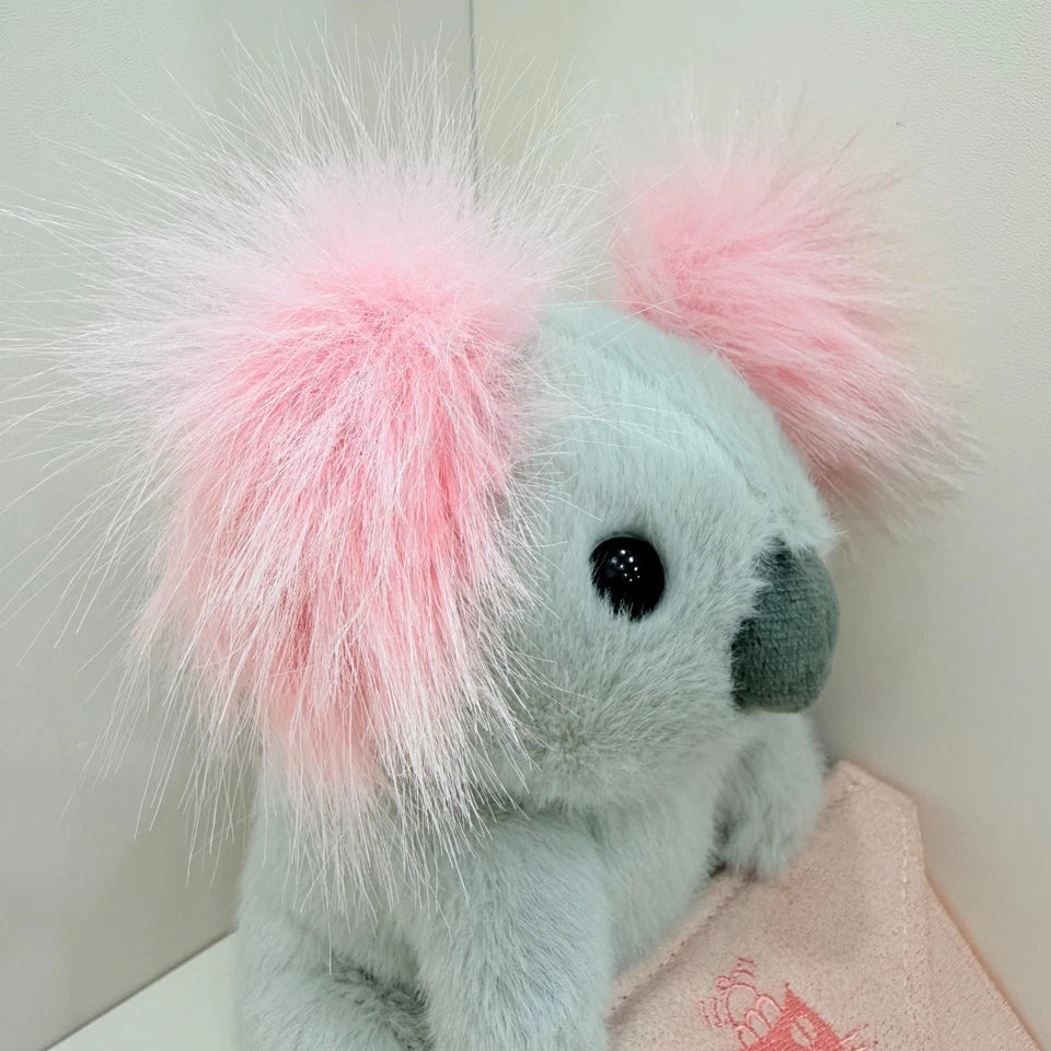 JELLYCA Amuseabl Koala With Message Plush Fluffy Fun Doll Kids Toy Gift 7in