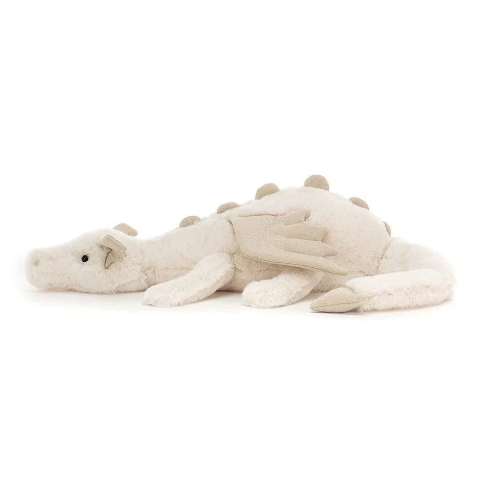 Snow Dragon Jellyca Plush 50cm Large Stuffed Dragon Toy - New w/ Tags & Dust