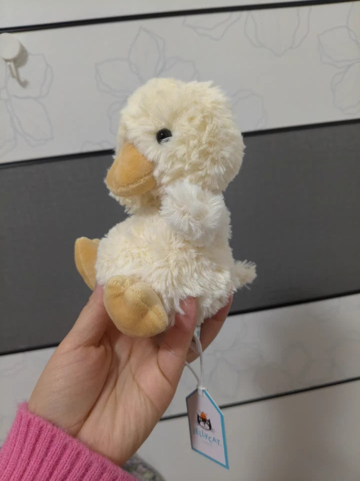 Jellyca Fluff Yummy Duckling Soft Plush Doll Gift Kids Toy 5in
