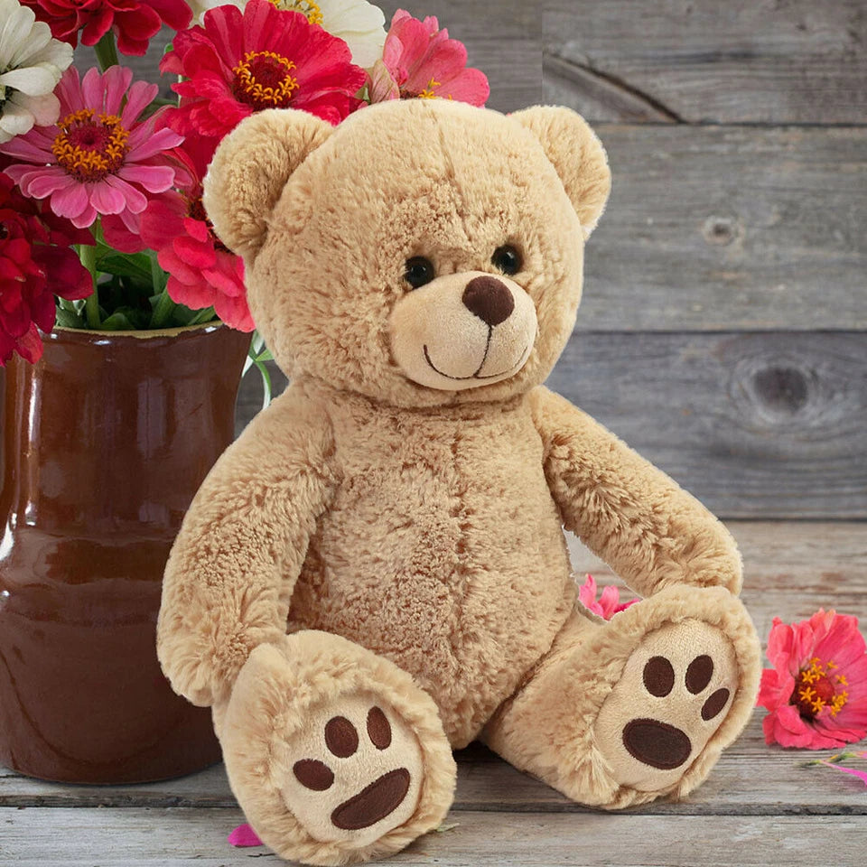 10'' Plush Teddy Bear Stuffed Animal Doll Soft Plushies Toy Valentine's Day Gift