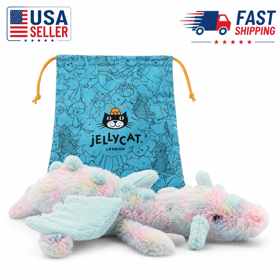 Jellyca + Lazuli Dragon + Large + 50cm + NWT + Authentic + Plush Dust Bag Gift