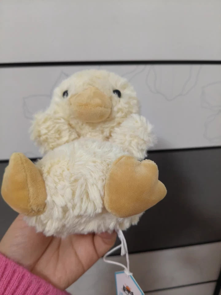 Jellyca Fluff Yummy Duckling Soft Plush Doll Gift Kids Toy 5in