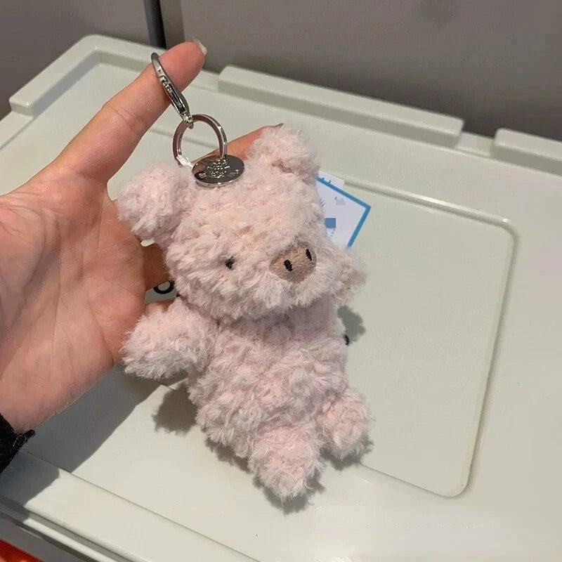 Jellyca Little Pig Bag Charm - Plush Keychain Soft Cute Collectible Toy NWT