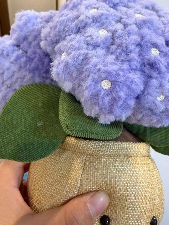 Jellyca Amuseable Hydrangea Pot 9 in Cute Plush Doll Gift Toy Dust Bag NEW