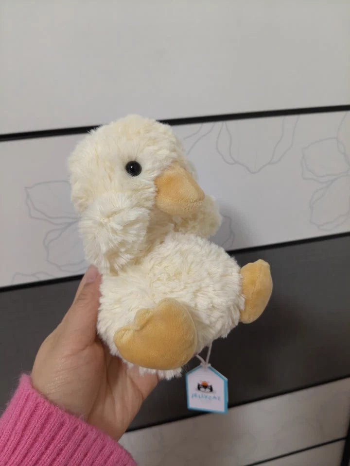 Jellyca Fluff Yummy Duckling Soft Plush Doll Gift Kids Toy 5in
