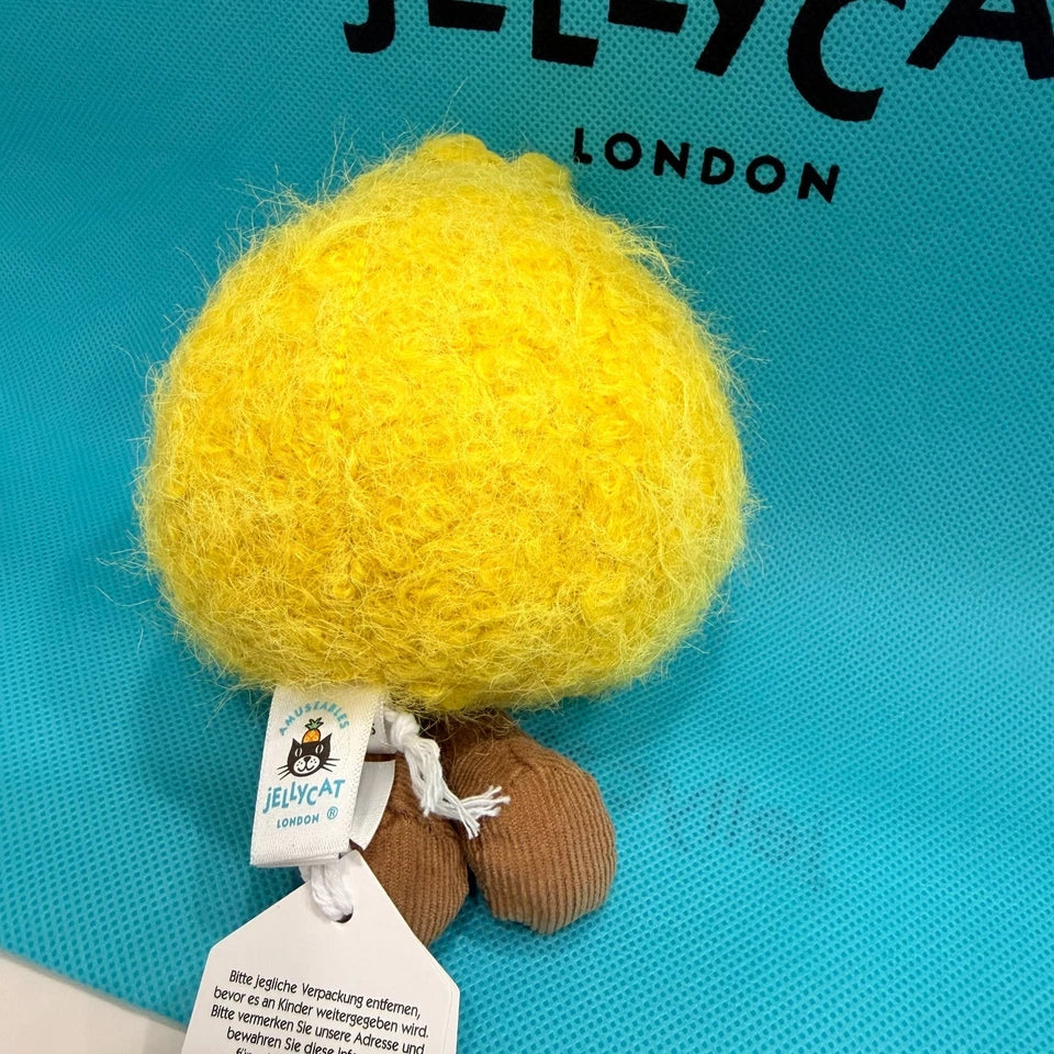 JELLYCA Amuseabl Onnie Pickled Onion Plush Fluffy Fun Doll Kids Toy Gift 3.9in