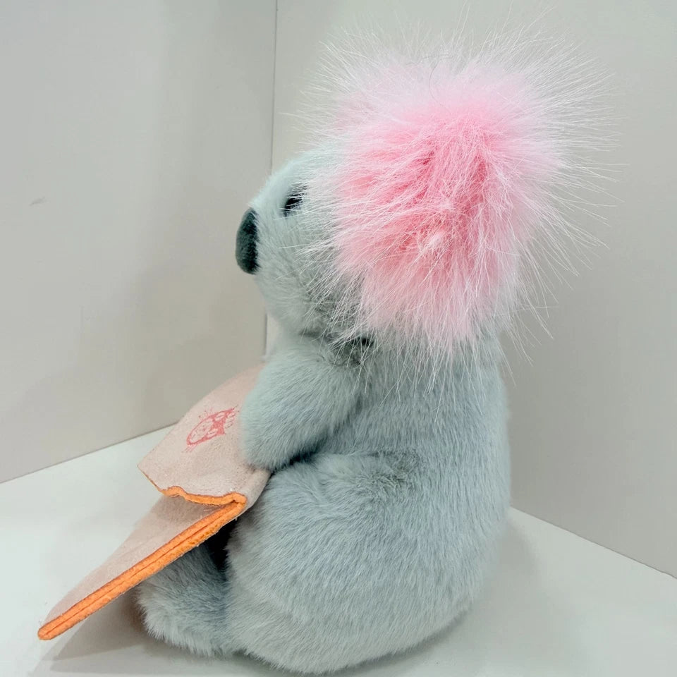 JELLYCA Amuseabl Koala With Message Plush Fluffy Fun Doll Kids Toy Gift 7in