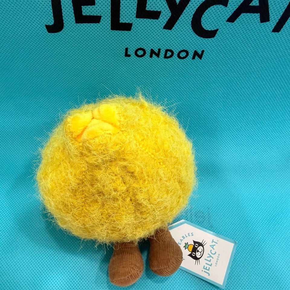 JELLYCA Amuseabl Onnie Pickled Onion Plush Fluffy Fun Doll Kids Toy Gift 3.9in