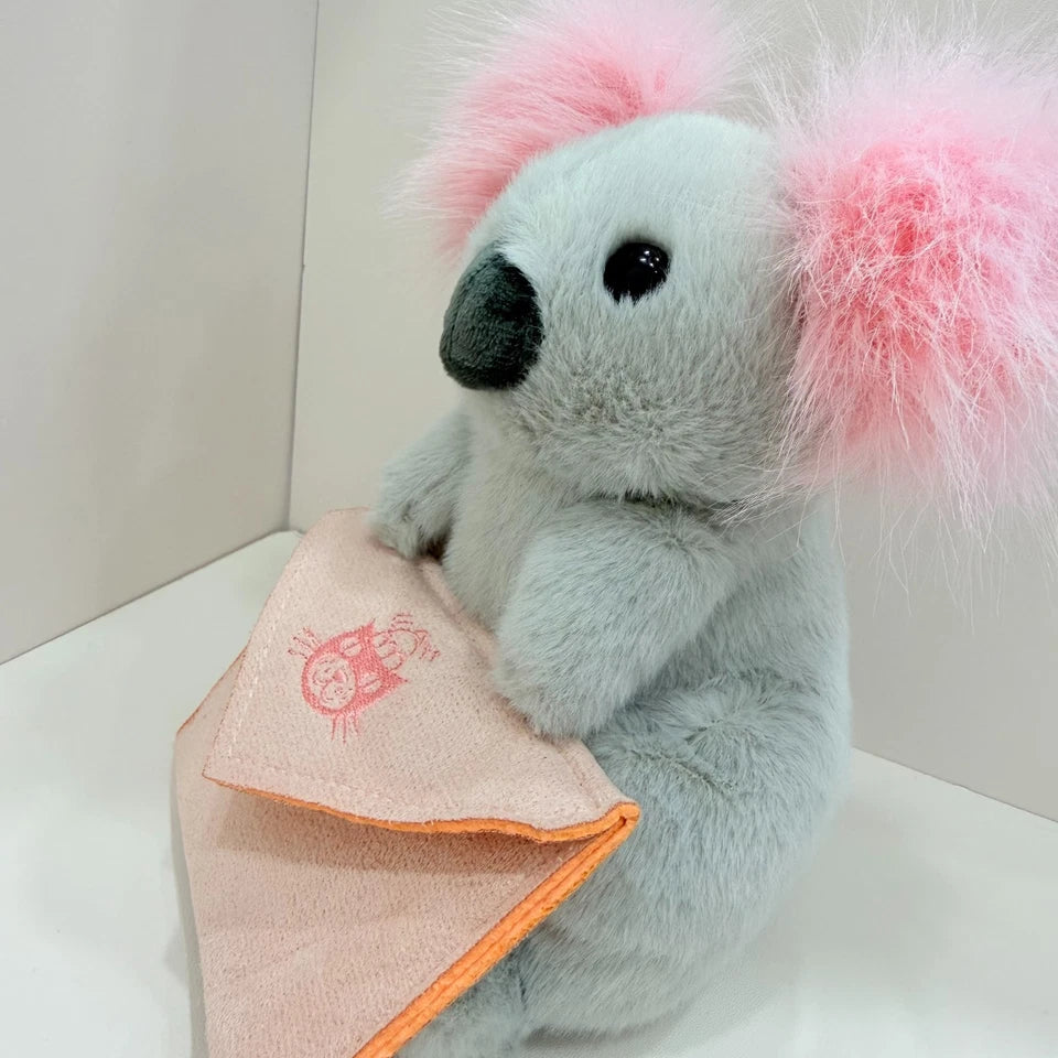 JELLYCA Amuseabl Koala With Message Plush Fluffy Fun Doll Kids Toy Gift 7in