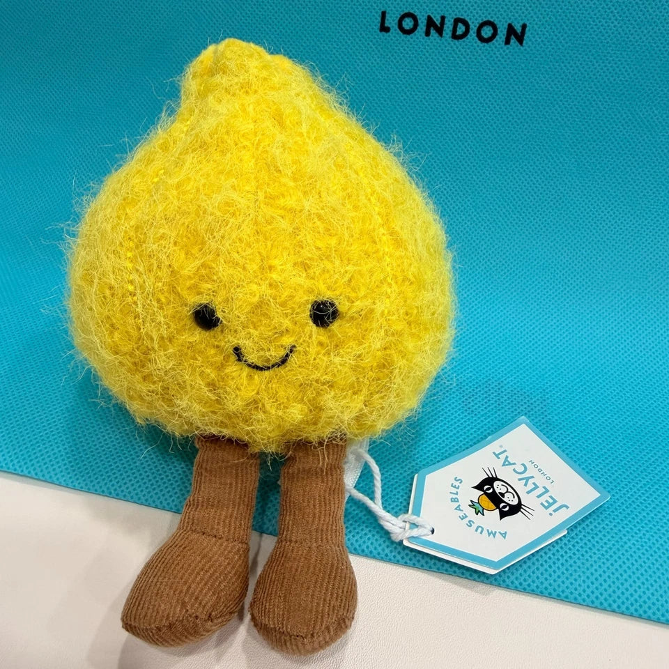 JELLYCA Amuseabl Onnie Pickled Onion Plush Fluffy Fun Doll Kids Toy Gift 3.9in