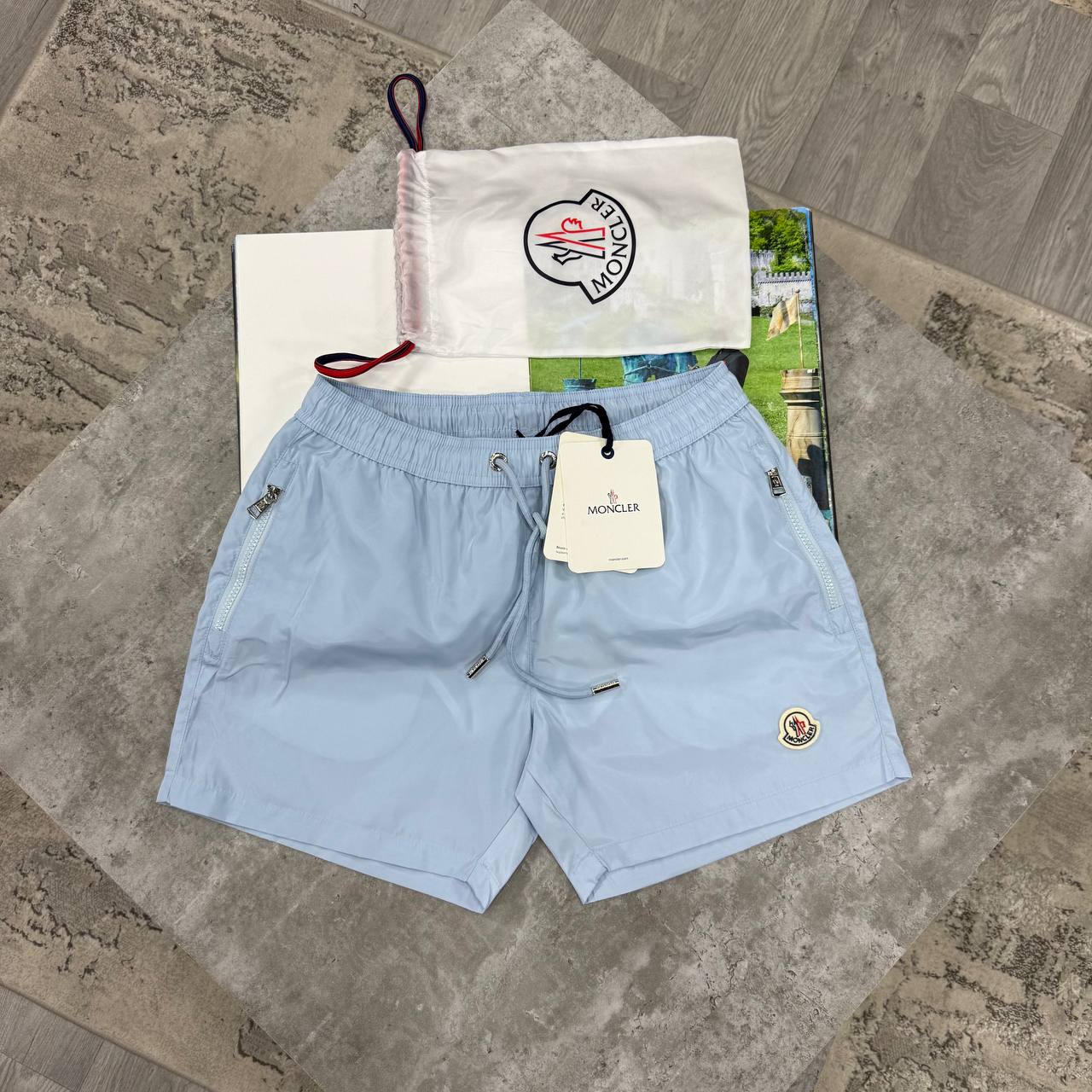 SUPER CLON MONCLE SWIM SHORTS jay2306