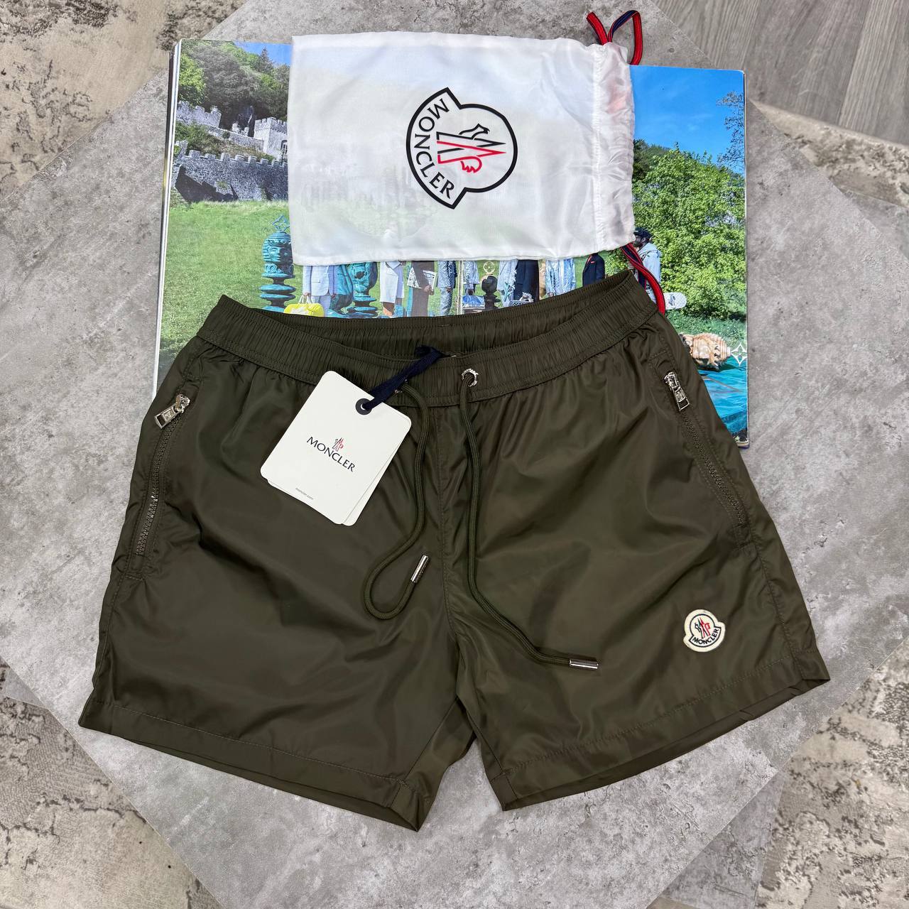 SUPER CLON MONCLE SWIM SHORTS jay2306